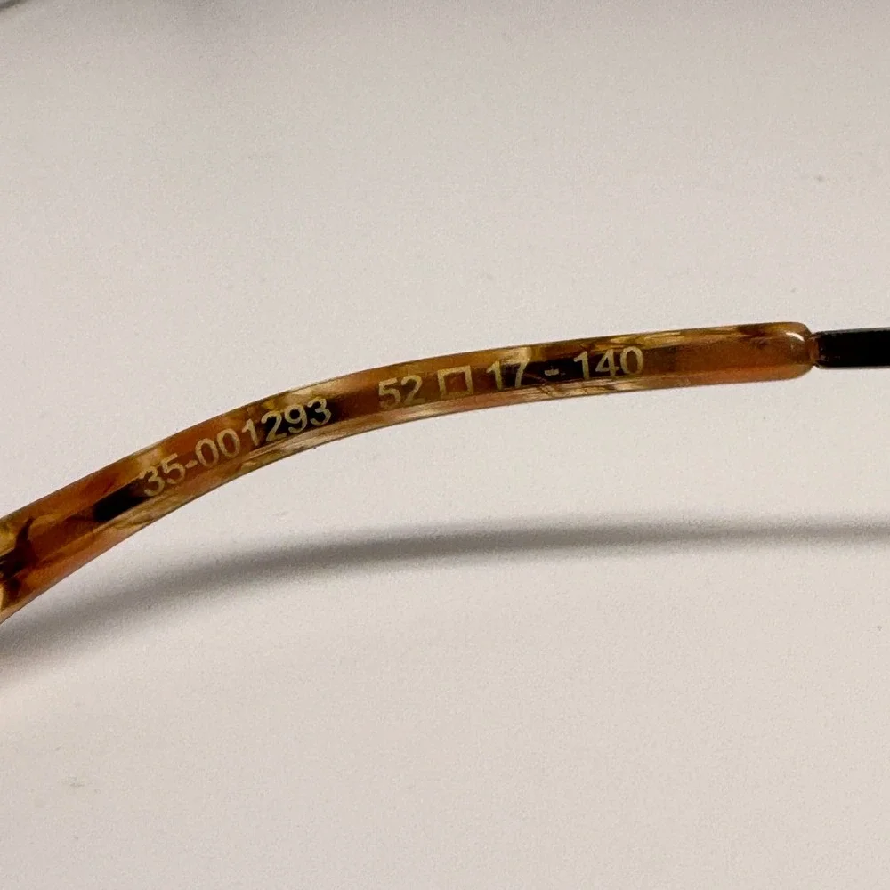 Amelia E. Eyeglasses Frames 35-001293 Rose Gold Tortoise 52-17-140 Cat‎ Eye